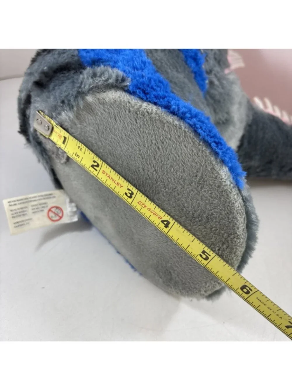 Cute Plush Hanging Dinosaur Animal 12” Head Wall Mount Kids Room Art Lot of 2